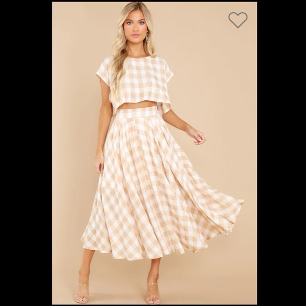 Mabel Gingham Set